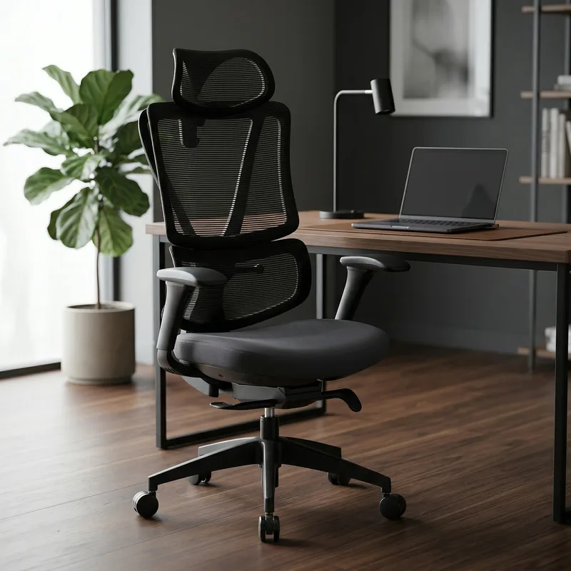 Cadeira Comfy Versa Preta