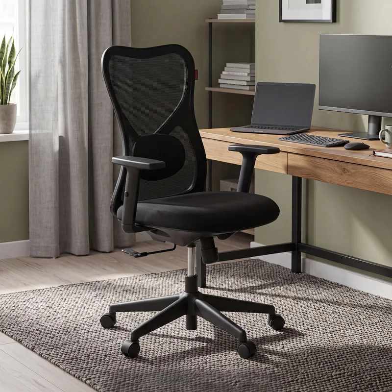 Cadeira Comfy Vitally Preta